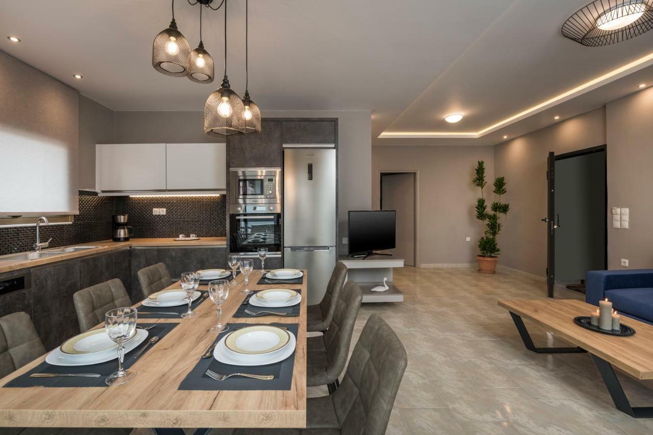 Mirma Luxury Apartment Chania  Bagian luar foto